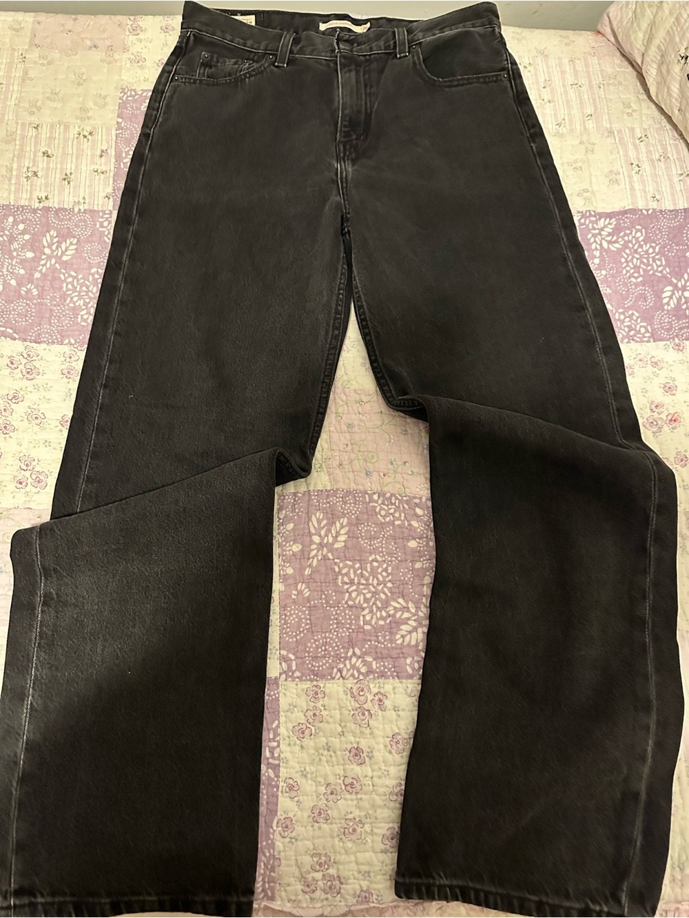 Black Loose Straight women’s Jeans